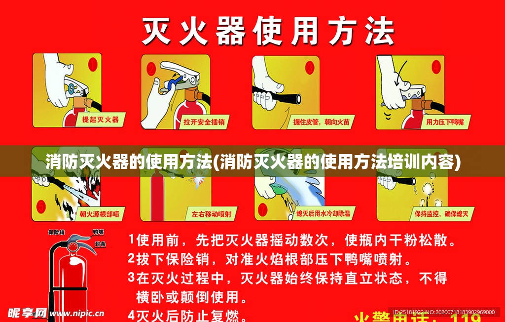消防灭火器的使用方法(消防灭火器的使用方法培训内容) 消防灭火器的使用方法(消防灭火器的使用方法培训内容)