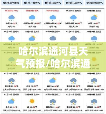 哈尔滨通河县天气预报/哈尔滨通河天气预报15天
