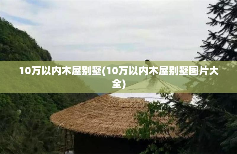 10万以内木屋别墅(10万以内木屋别墅图片大全)