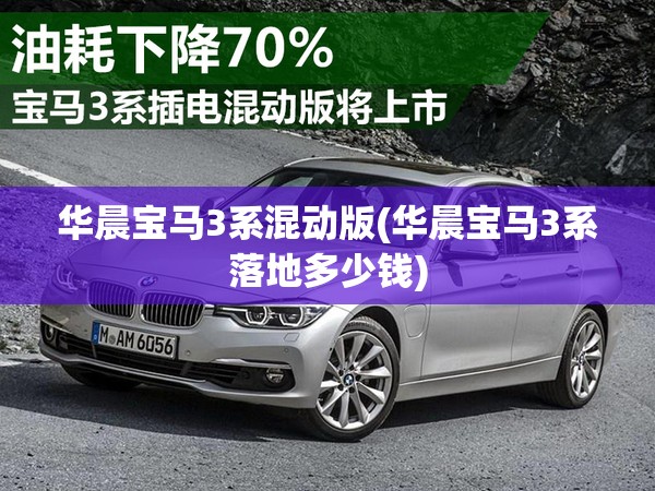 华晨宝马3系混动版(华晨宝马3系落地多少钱)