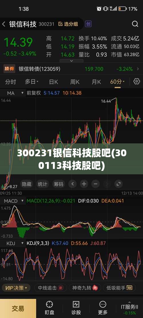 300231银信科技股吧(300113科技股吧)