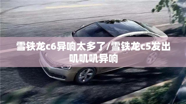 雪铁龙c6异响太多了/雪铁龙c5发出叽叽叽异响