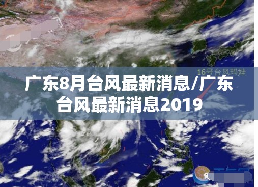 广东8月台风最新消息/广东台风最新消息2019