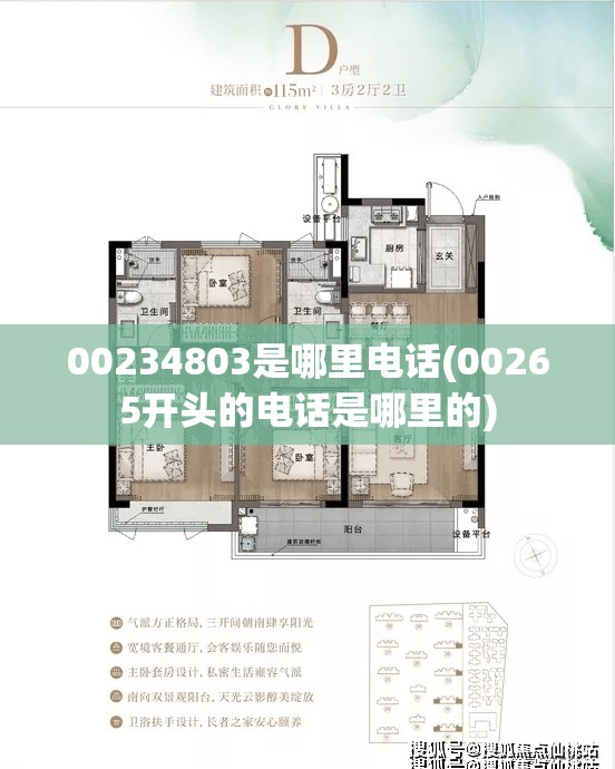 00234803是哪里电话(00265开头的电话是哪里的)