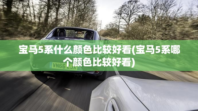 宝马5系什么颜色比较好看(宝马5系哪个颜色比较好看)