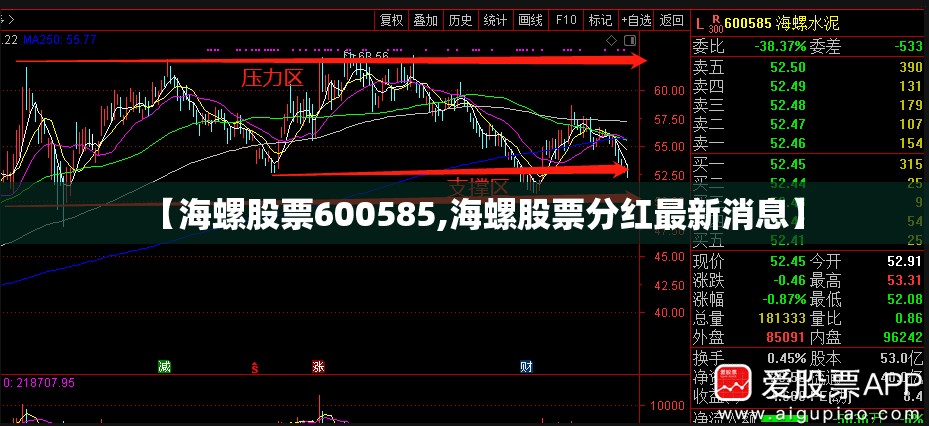 【海螺股票600585,海螺股票分红最新消息】