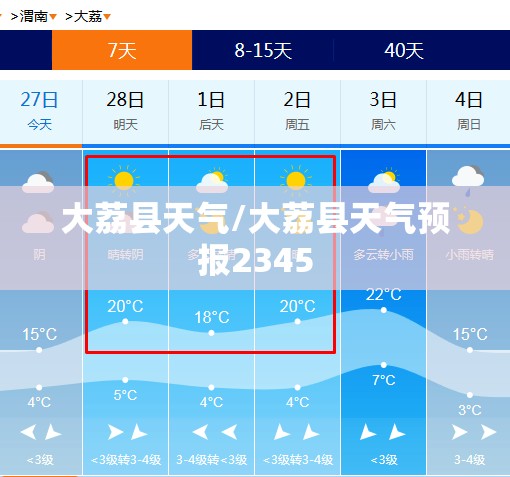 大荔县天气/大荔县天气预报2345