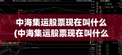 中海集运股票现在叫什么(中海集运股票现在叫什么名)