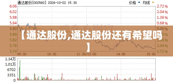 【通达股份,通达股份还有希望吗】 【通达股份,通达股份还有希望吗】