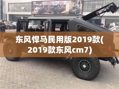 东风悍马民用版2019款(2019款东风cm7)
