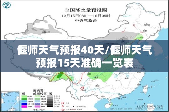 偃师天气预报40天/偃师天气预报15天准确一览表