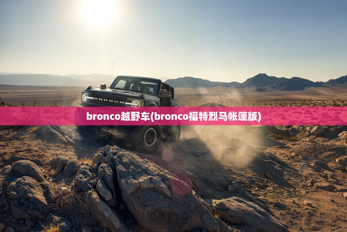 bronco越野车(bronco福特烈马帐篷版)