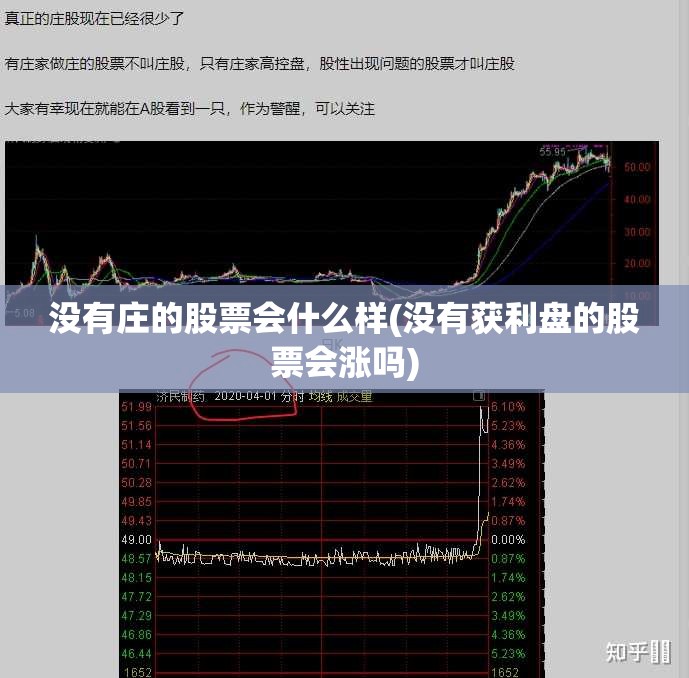 没有庄的股票会什么样(没有获利盘的股票会涨吗)
