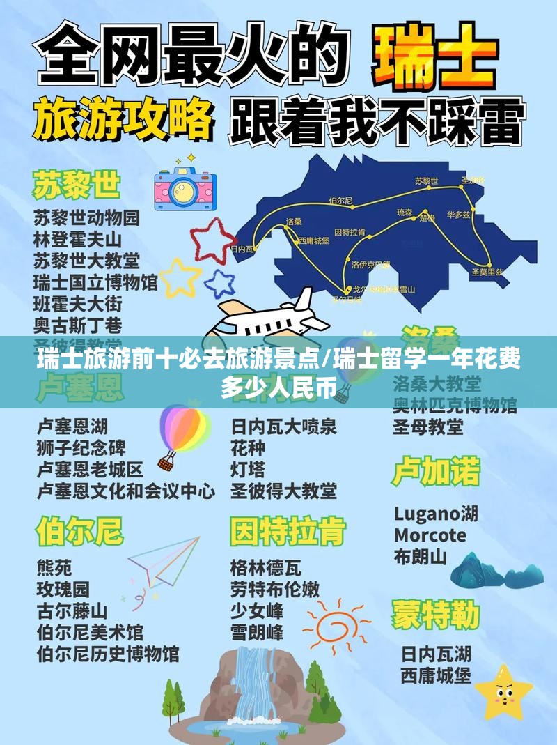 瑞士旅游前十必去旅游景点/瑞士留学一年花费多少人民币