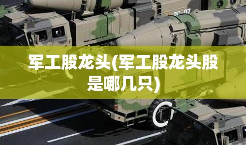 军工股龙头(军工股龙头股是哪几只)