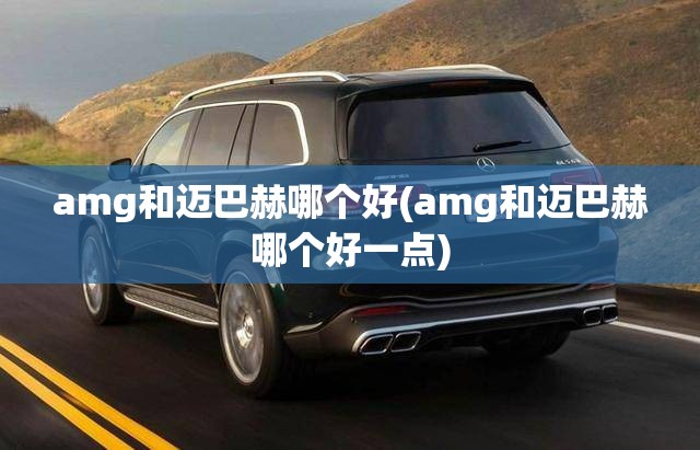 amg和迈巴赫哪个好(amg和迈巴赫哪个好一点)