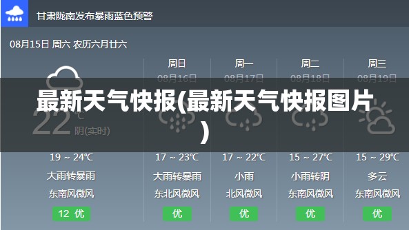最新天气快报(最新天气快报图片) 最新天气快报(最新天气快报图片)